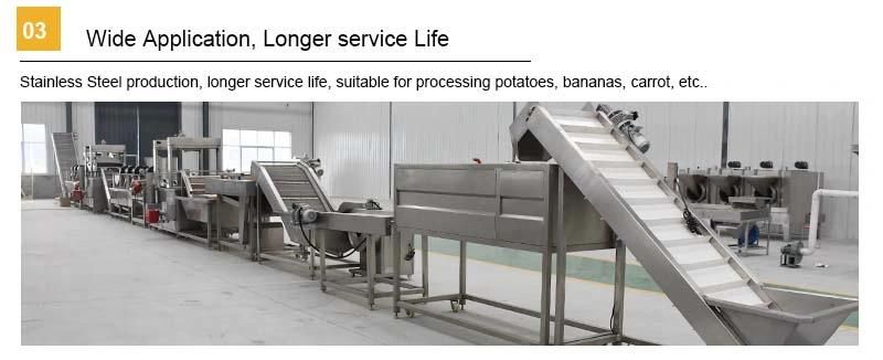 Automatic Frozen Potato French Fries Production Line Solution for Sale