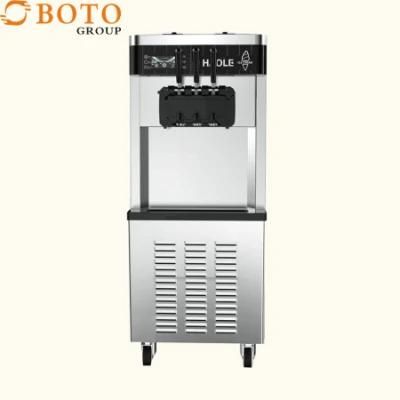 Commercial Ice Cream Sorbet Making Batch Freezer Gelato Machine Hard Ice Cream Machine