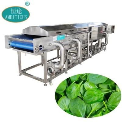 Industrial Food Machinery Automatic Stainless Steel Vegetable Vibration Draining Machine