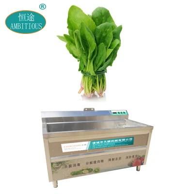 Washing Machinery Restaurant Green Vegetable Bubble Spinach Washer Machine