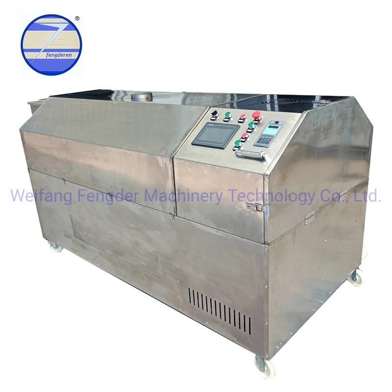 Automatic Peanut/Coffee/Cashew/Sesame/Sunflower Seeds Electromagnetic Heating Roasting Machine