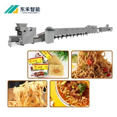 Small Scale Fired Instant Noodle Making Processing Machines Non-Fried Noodles Production ...