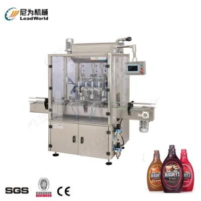 Full Automatic Chocolate Juice Sauce Peanut Filling Machine