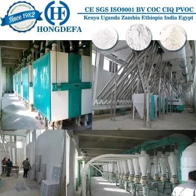 Medium Size Wheat Flour Processing Line Cost