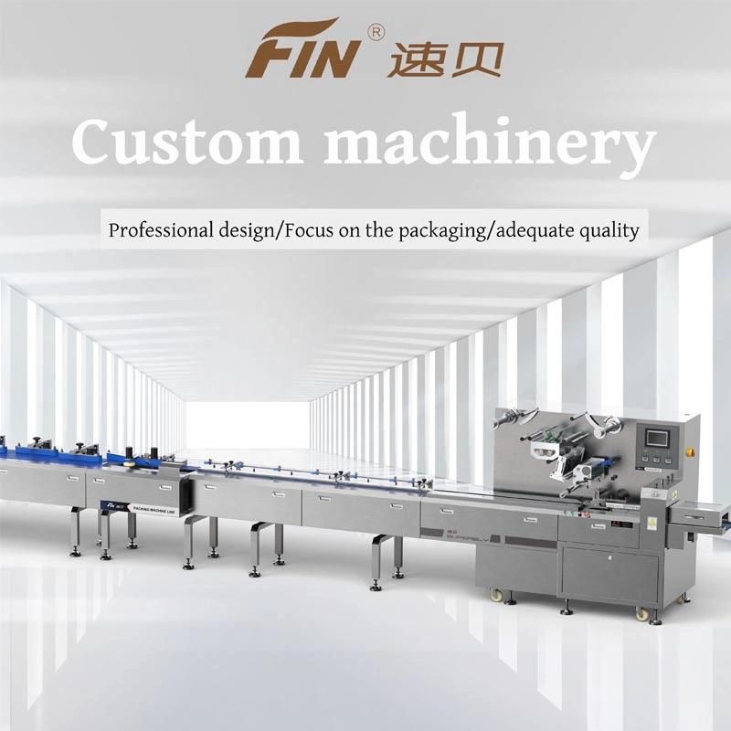 High Speed Heat Sealing Full Automatic Pillow Packing Machine