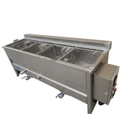 Snack Maker Semi Automatic Long Potato French Fries Making Machine