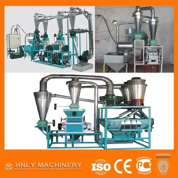 500 Kg Per Hour Small Line Wheat Flour Mill