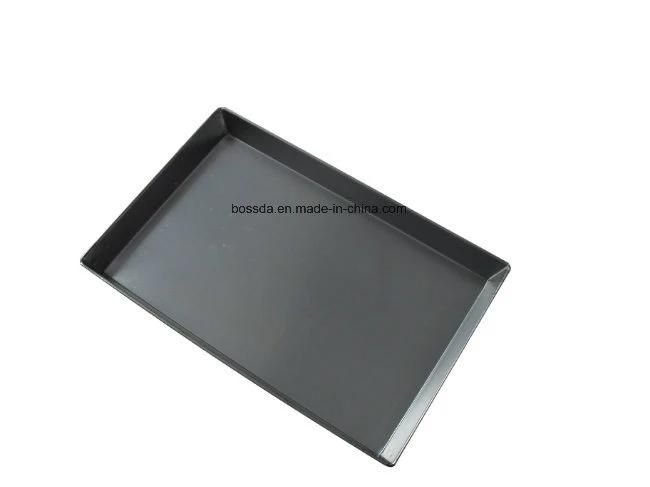 New Design Durable Non-Stick Coated Flat Aluminium Bakery Oven Pan