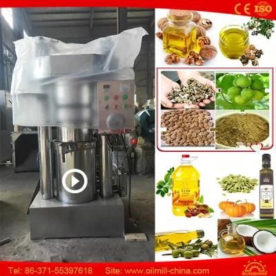 Walnut Pumpkin Cocoa Bean Camellia Almond Oil Extraction Machine