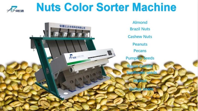 High Accuracy Beverage Processing Machine Coffee Color Sorter