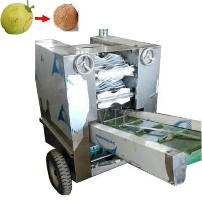 2-3 s/piece Automatic self-adapting coconut peeling machine coconut peeler