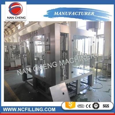 Automatic Juice Energy Drink Glass Pet Bottle Filling Machine