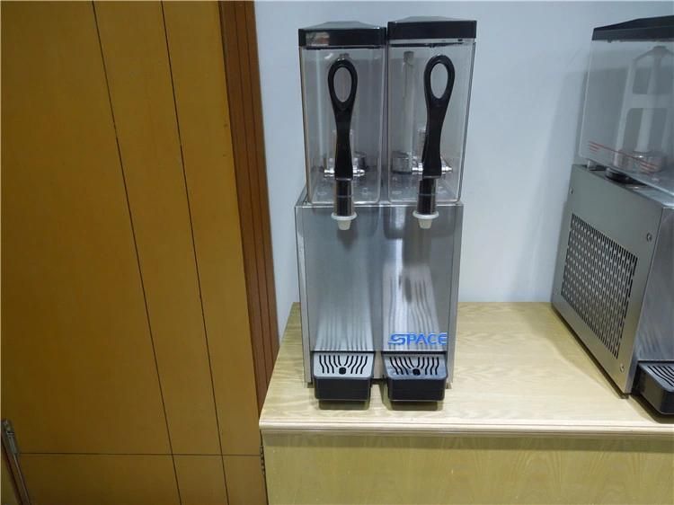 Two Bowls Orange Juice Dispenser for Commercial