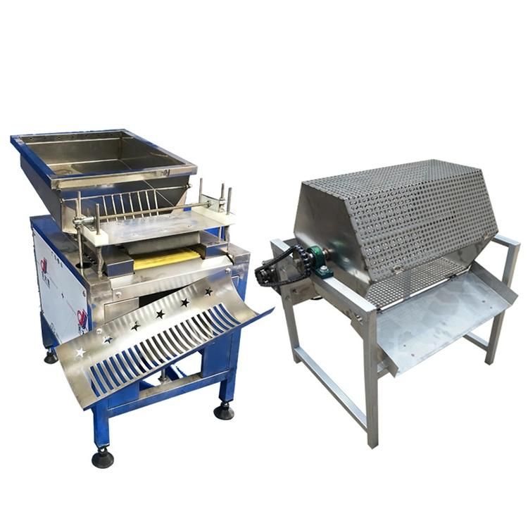 High Performance Stainless Steel Quail Egg Shelling Peeling Machine