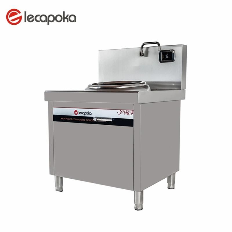 Electric 380V 8kw Stainless Cooking Equipment in Kitchen Steel Wok Kitchen Equipment