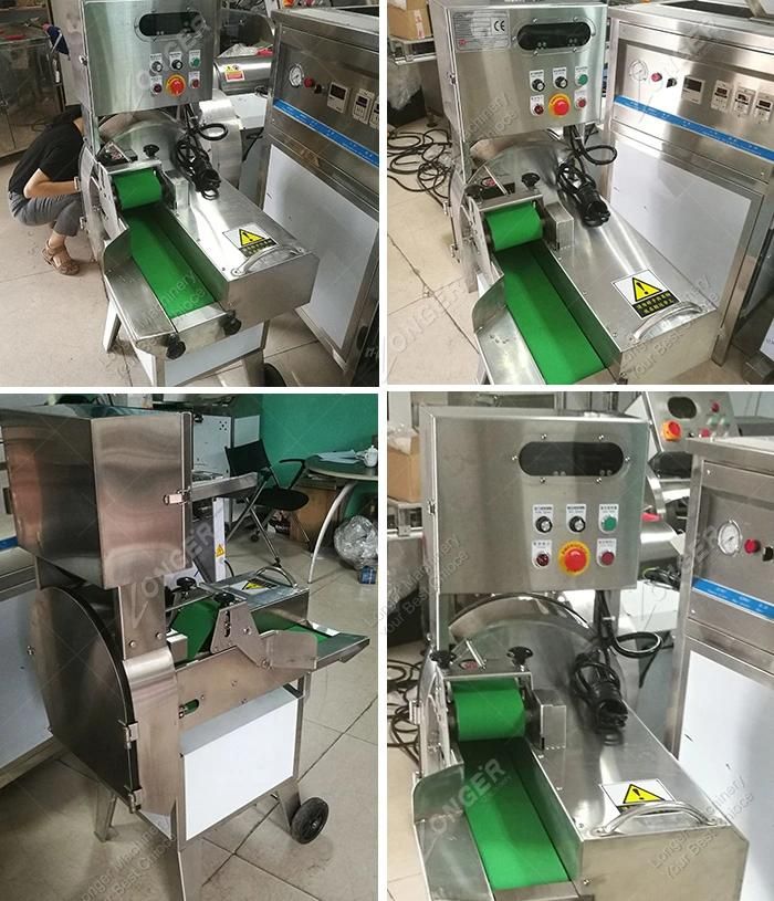 Commercial Automatic Cabbage Shredder Lettuce Shredding Machine