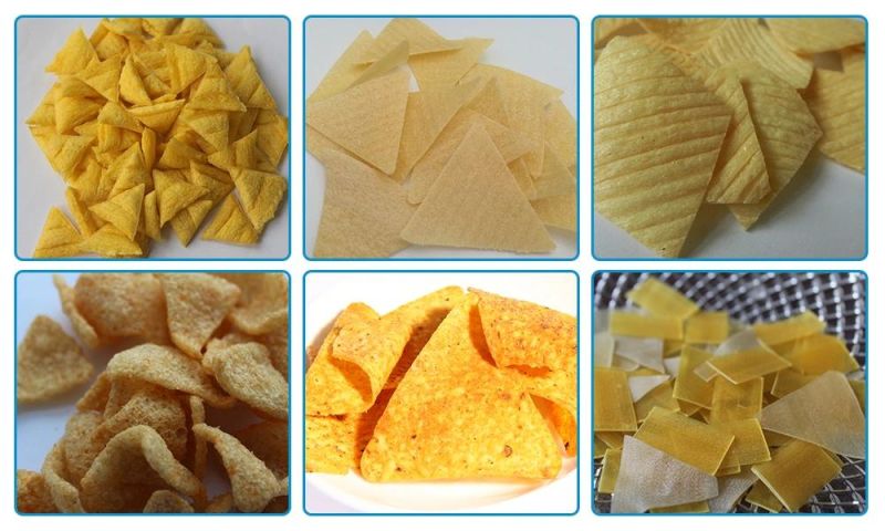 200kg/H Good Quality Tortilla Chips Production Line Doritos Chips Production Line Doritos Chips Machines