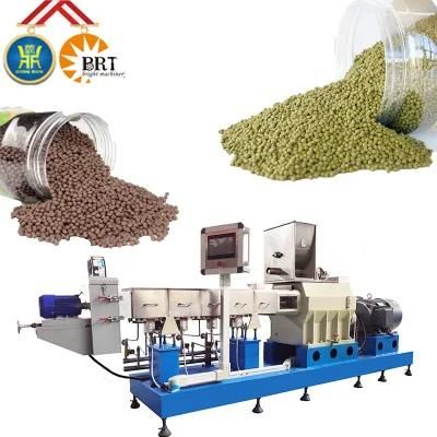 150-1500kg/Hr Dry Dog Food Pellet Production Line Pet Food Machine Extruder Fish Feed Mill ...
