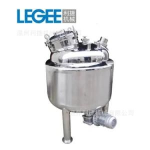 304 / 316 Stainless Steel Bottom Magnetic Mixer Chemical Elixir Mixing Reactor with Heater