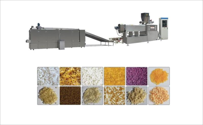 High Efficiecncy Mini Shirataki Processing Line Artifical Konjac Rice Machine