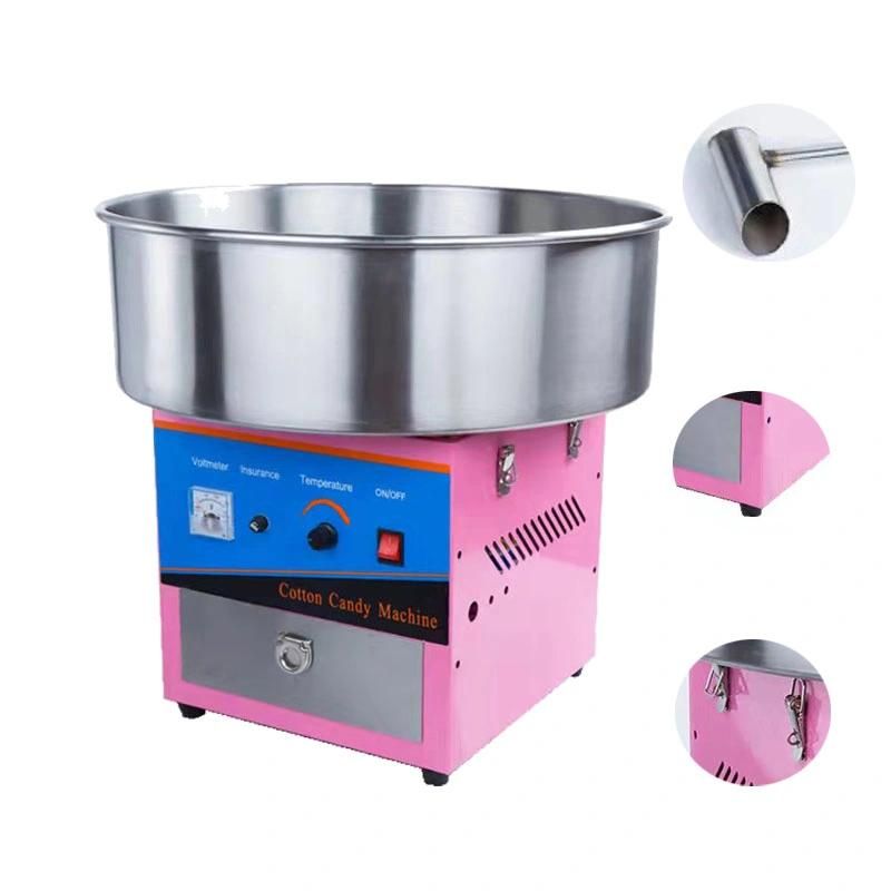 Electric Snack Sweets Marshmallow Equipment Maker Making Floss Cotton Candy Machine