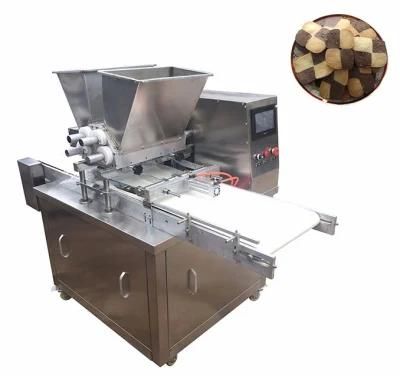 Double Color PLC Cookies Machine