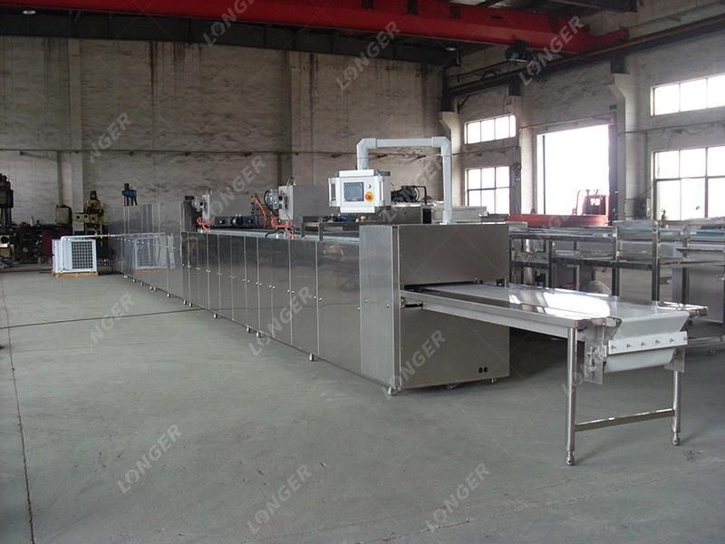 Automatic Mini Candy and Chocolate Bean Production Making Line Chocolate Manufacturing Plant