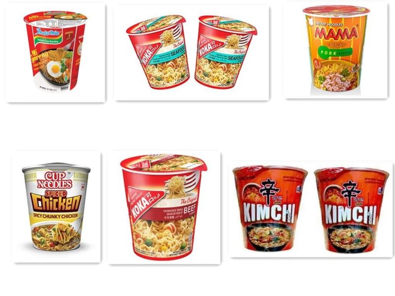 Instant Noodles Cup Ramen Noodles Production Line Machine