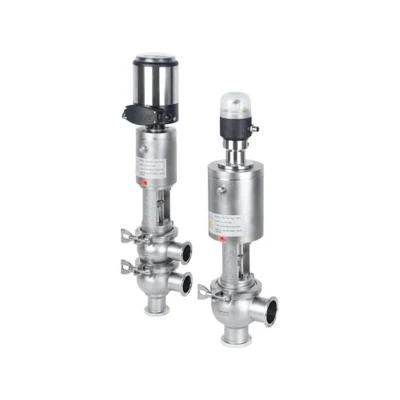 Sanitary Pneumatic Shut-off and Diverter Valve for Food Beverage Dairy