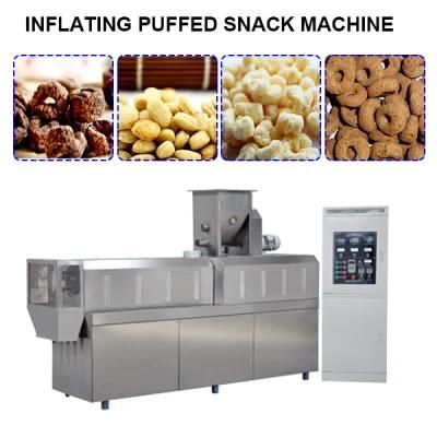 Automatic Puffed Snack Processing for Cheese Puffed Snack