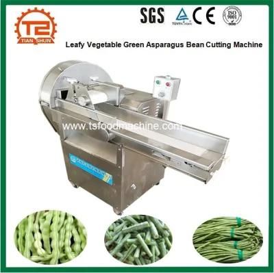 Commercial Leafy Vegetable Green Asparagus Bean Cutting Machine for Sale