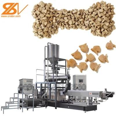 Animal Pet Dog Cat Feed Pellet Food Processing Making Machine