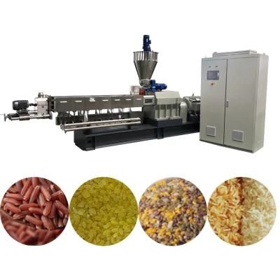 Extruder Instant Rice Artificial Fortified Rice Making Machine