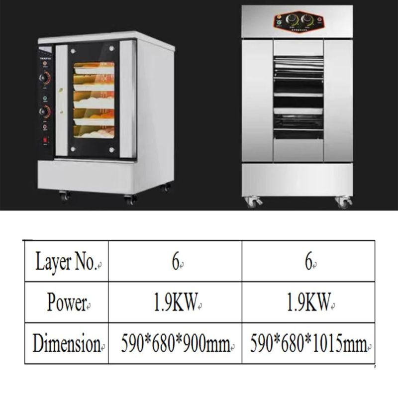 Energy Saving Eco-Friendly Commercial Bakery Pizza Steamer Oven for Sale