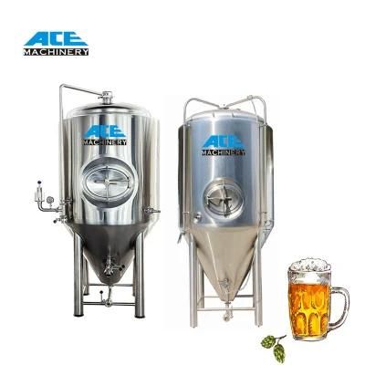 Best Price Stainless Steel 1500L 2000L Dimple Jacket Fermenter Bright Brewery Beer ...