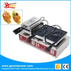 Japanese Ice Cream Taiyaki Machine Baking Machine with Ce