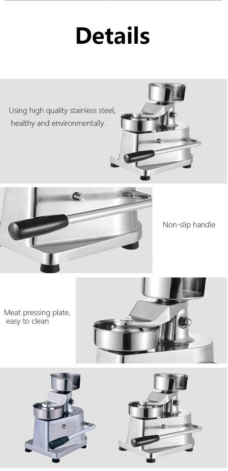 Burger Press Patties Maker Burger Forming Press Machine Burger Patty Maker