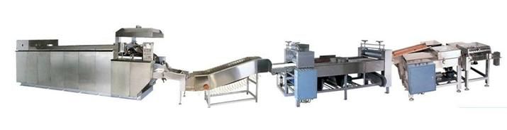 Fully Automatic Electric 100kg/H~1000kg/H Oven Wafer Biscuit Processing Line