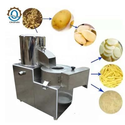 Industrial Multi Functional Potato Slicer Machine/Sweet Potato Slicer/Taro Washer Chips ...