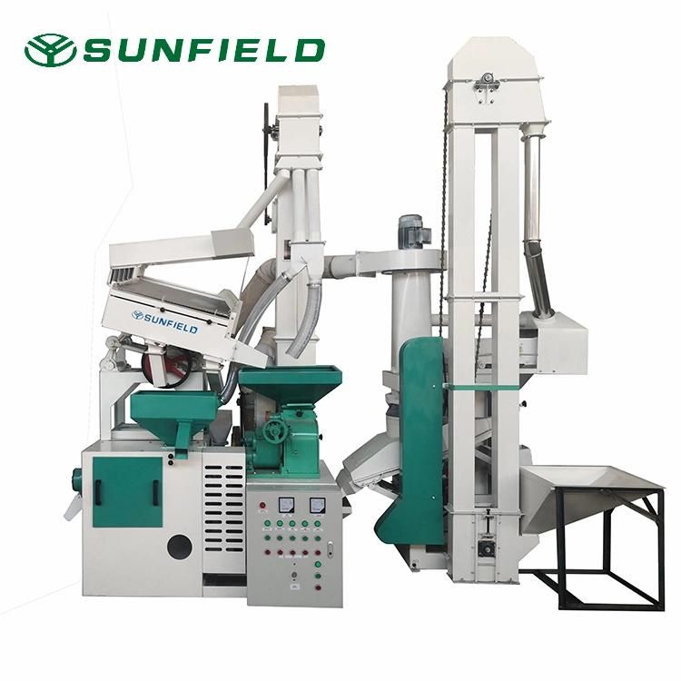 Rice Mill Equipment Manufacturer Small Combined Rice Milling Machine