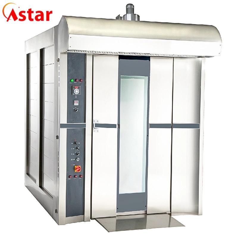 Commercial 32 Trays Gas Diesel Electric Hot Air Rotary Convection Oven Bread Baking Food Oven