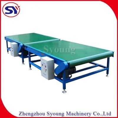 China Variable Speed Rubber Conveyors and Conveyor Systems for Sawdust