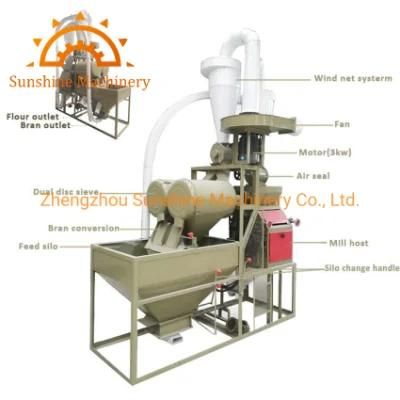 Combined Wheat Maize Flour Plant Grinding Mill Milling Machine