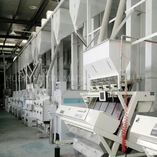 120t/D Integrated Grain Rice Machine