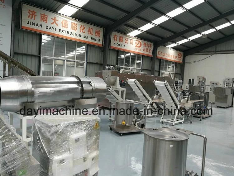 Panko Bread Crumb Extrusion Line Bread Crumbs Making Machine