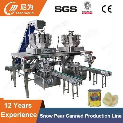 Snow Pear Canned Production Line Snow Pear Processing Machinery