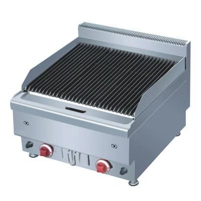 Table Top Commercial Gas Grill, Gas Lava Rock Grill, BBQ