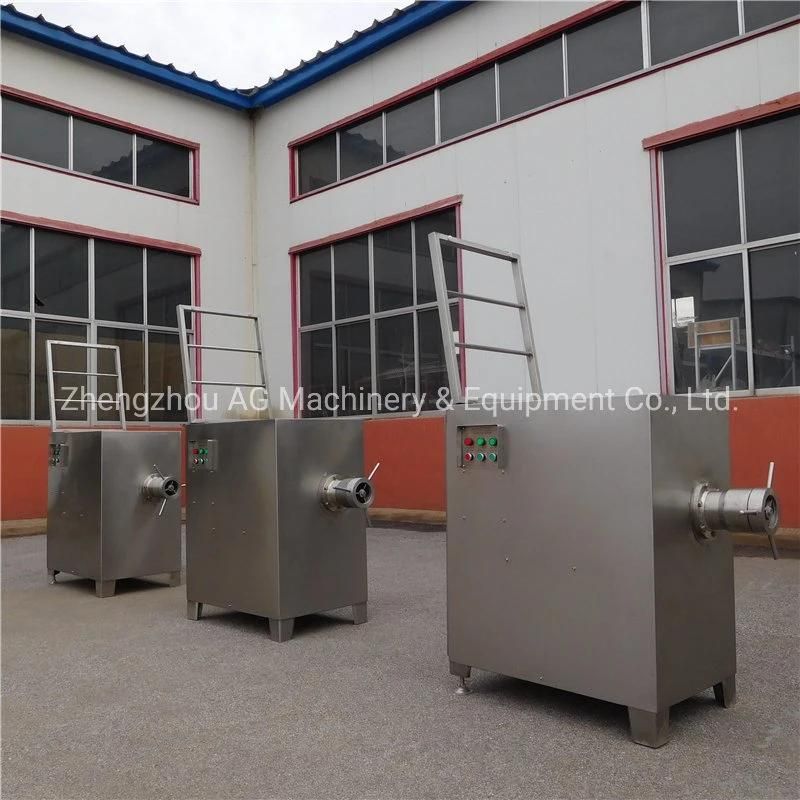 Industrial Frozen Chicken Meat Processing Grinder Machine