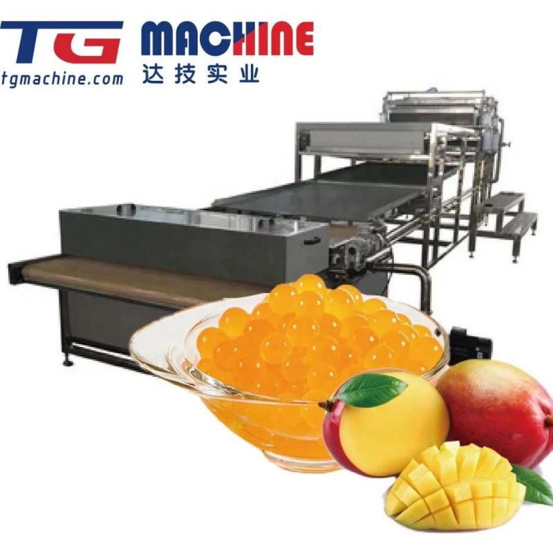 PLC Control Servo Driven Popping Boba Making Production Line