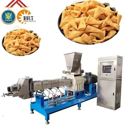 Stainless Steel Frying Food Making Machine Corn Fried Snack Extruder